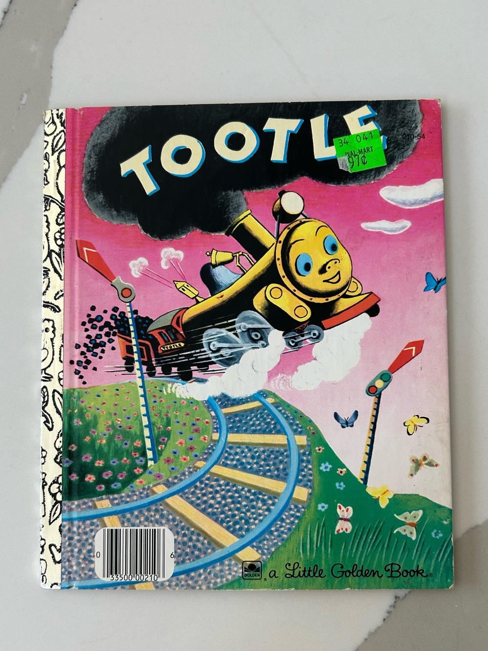 Vintage Children's Little Golden Book - Tootle